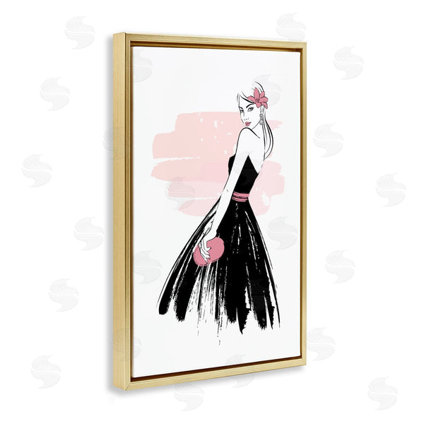 Stupell Industries Martina Pavlova | Senorita In Black Dress