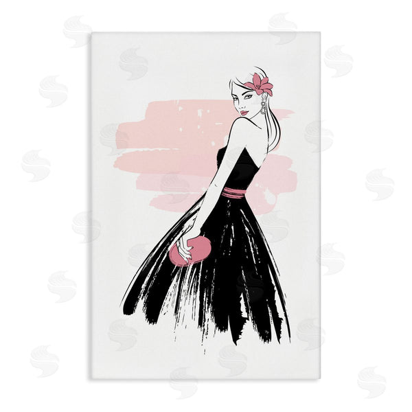 stupell industries Martina Pavlova | Senorita in Black Dress