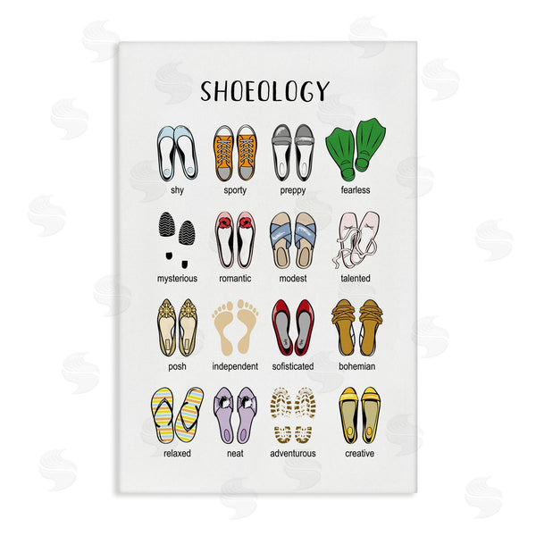 stupell industries Martina Pavlova | Shoeology Shoe Chart