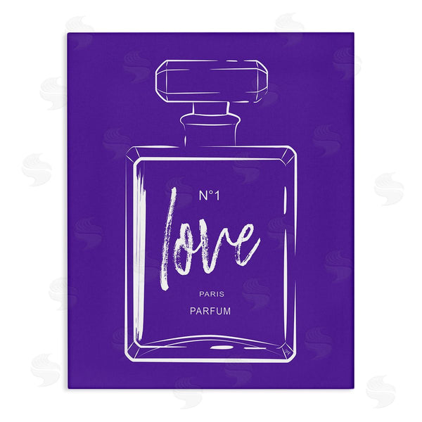 stupell industries Martina Pavlova | Simple Perfume on Purple Wall Art