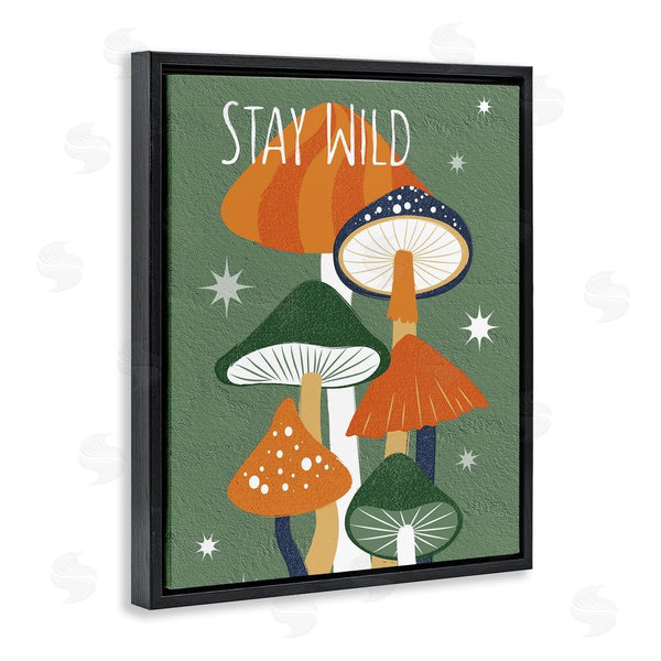 Stupell Industries Martina Pavlova | Stay Wild Mushrooms Pattern Wall Art
