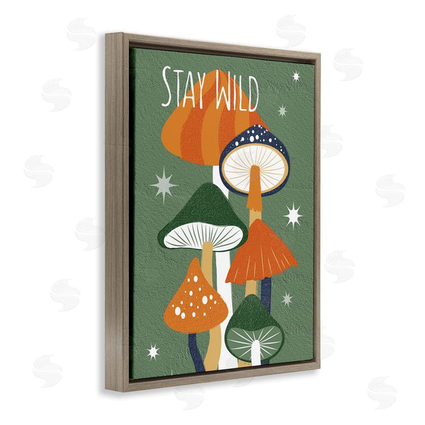Stupell Industries Martina Pavlova | Stay Wild Mushrooms Pattern Wall Art