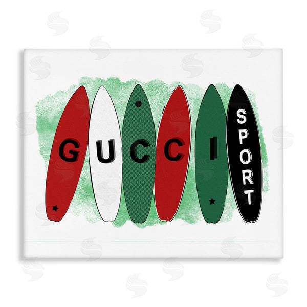 stupell industries Martina Pavlova | Stylish Glam Surfboards Wall Art