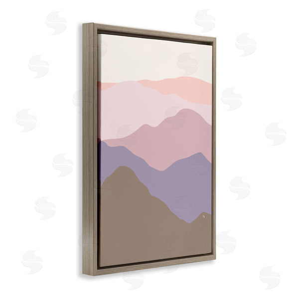 Stupell Industries Martina Pavlova | Subtle Pastel Hills