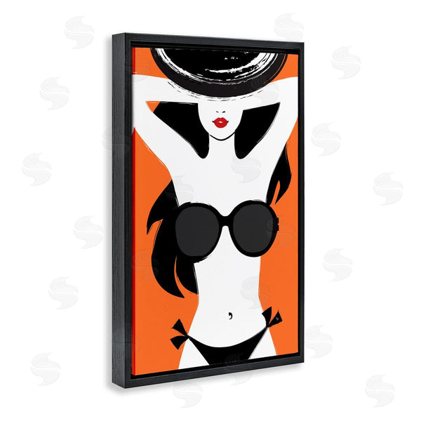 Stupell Industries Martina Pavlova | Summer Vibes Girl