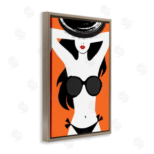 Stupell Industries Martina Pavlova | Summer Vibes Girl