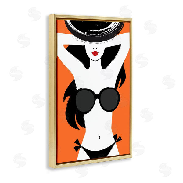 Stupell Industries Martina Pavlova | Summer Vibes Girl