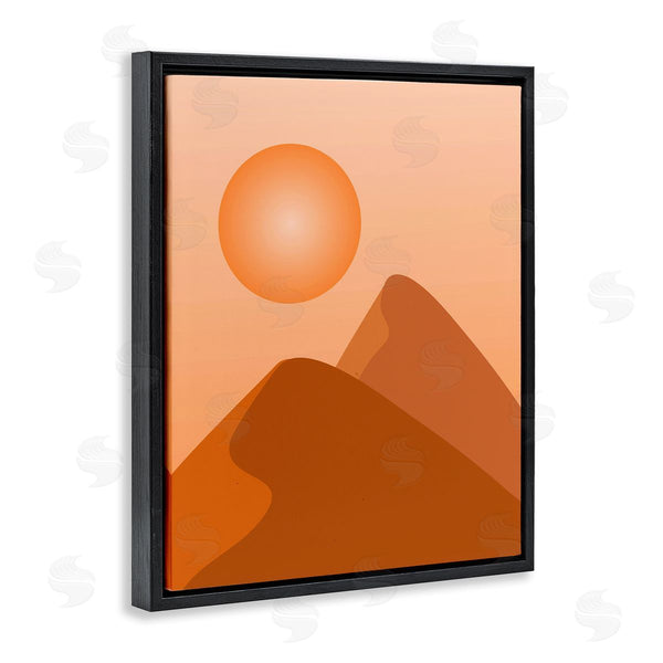 Stupell Industries Martina Pavlova | Sun Burnt Sand Dunes Tall Ridges Children's Art Wall Art