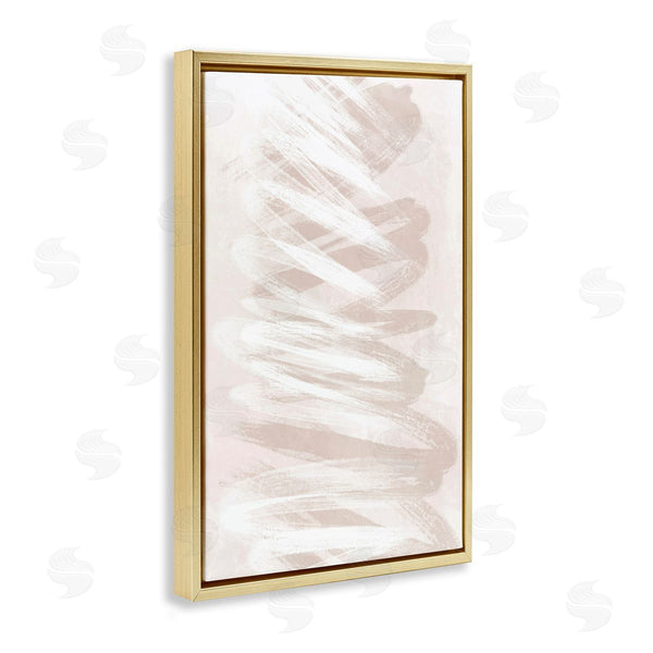 Stupell Industries Martina Pavlova | Swirled Beige Waves