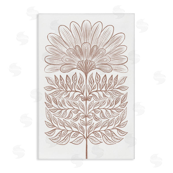 stupell industries Martina Pavlova | Symmetrical Flower Sketch