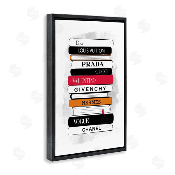 Stupell Industries Martina Pavlova | Tall Fashion Bookstack