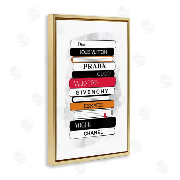 Stupell Industries Martina Pavlova | Tall Fashion Bookstack