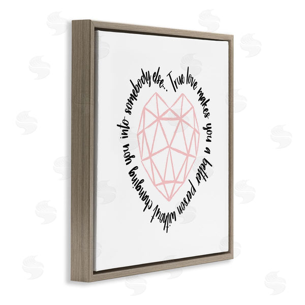 Stupell Industries Martina Pavlova | True Love Inspirational Wall Art