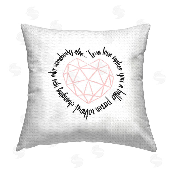 Stupell Industries Martina Pavlova | True Love With Gemstone Printed Throw Pillow