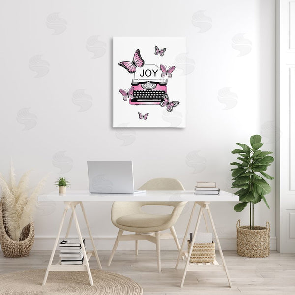 Stupell Industries Martina Pavlova | Typewriter With Joy Wall Art