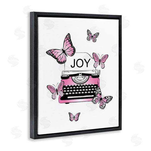 Stupell Industries Martina Pavlova | Typewriter With Joy Wall Art