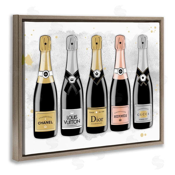Stupell Industries Martina Pavlova | Varied Glam Champagne
