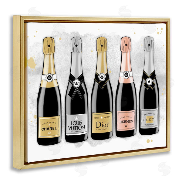 Stupell Industries Martina Pavlova | Varied Glam Champagne