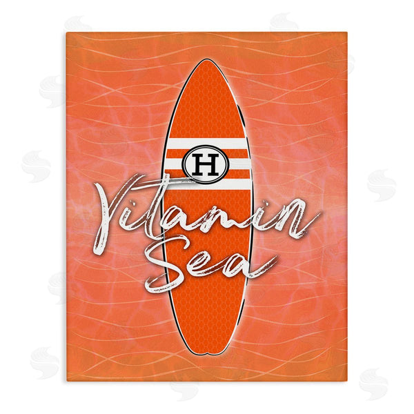 stupell industries Martina Pavlova | Vitamin Sea on Orange Wall Art