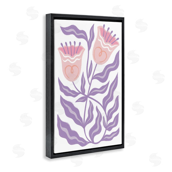 Stupell Industries Martina Pavlova | Wavy Purple Blooms Wall Art