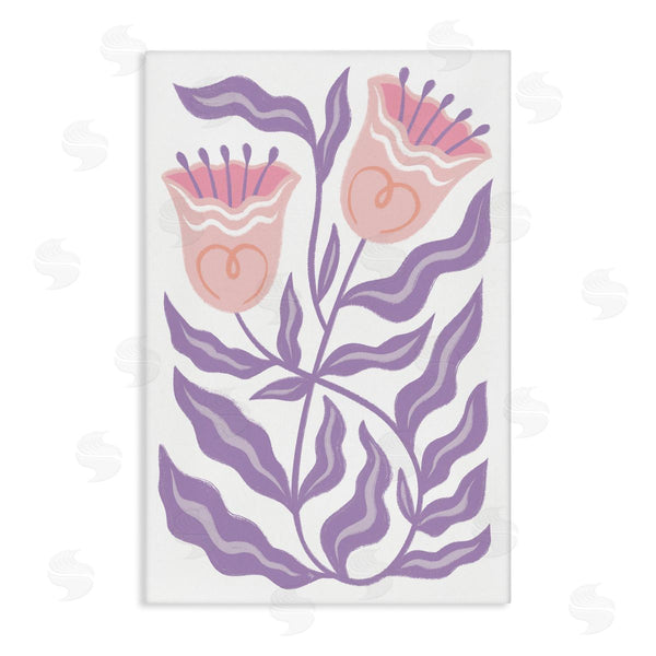 stupell industries Martina Pavlova | Wavy Purple Blooms Wall Art