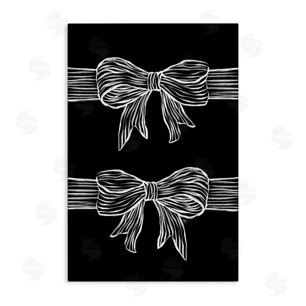 stupell industries Martina Pavlova | White Bows on Black
