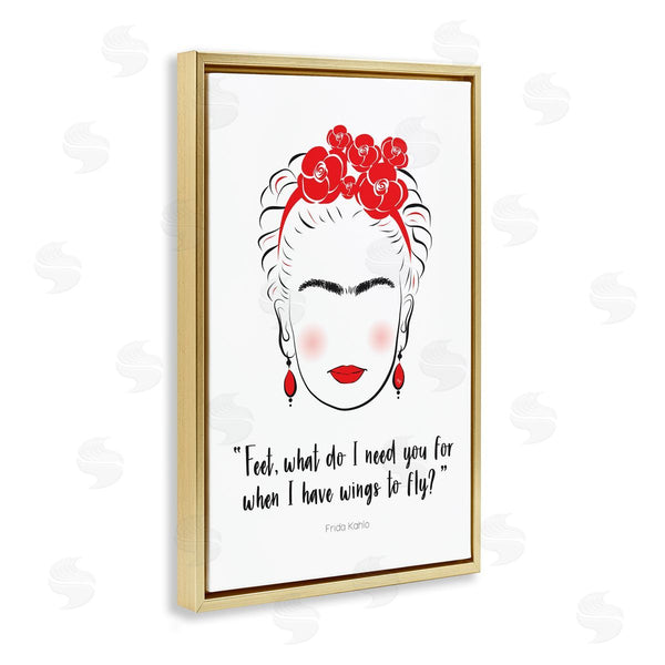 Stupell Industries Martina Pavlova | Wings To Fly Quote