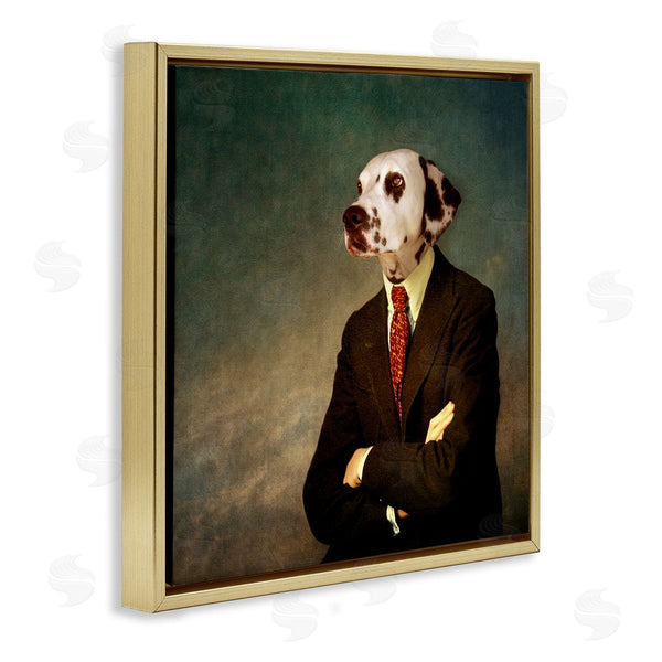 Stupell Industries Martine Roch | Dalmatian In Men's Suit Wall Art