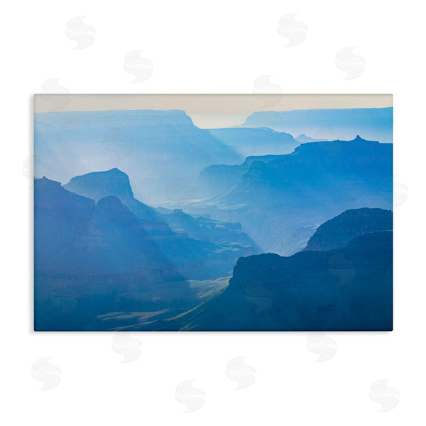 stupell industries Marty Hulsebos | Blue Sunlit Peaks Wall Art