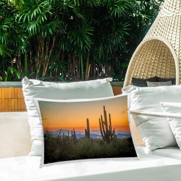 Stupell Industries Marty Hulsebos | Looming Cacti Sunset