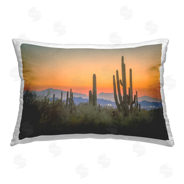 stupell industries Marty Hulsebos | Looming Cacti Sunset