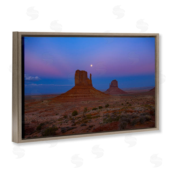 Stupell Industries Marty Hulsebos | Moon Over Canyon Mesa Wall Art
