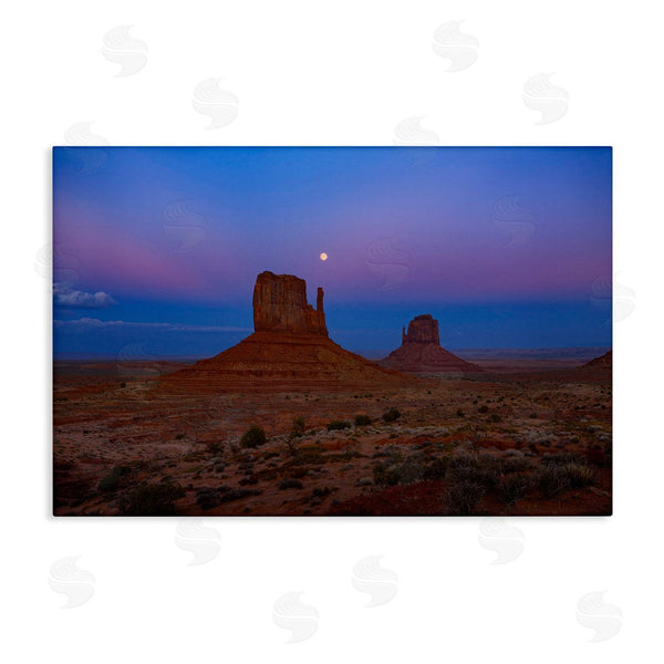 stupell industries Marty Hulsebos | Moon over Canyon Mesa Wall Art