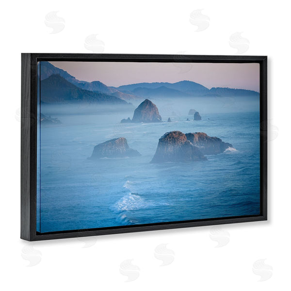 Stupell Industries Marty Hulsebos | Rocks Protruding From Sea Wall Art