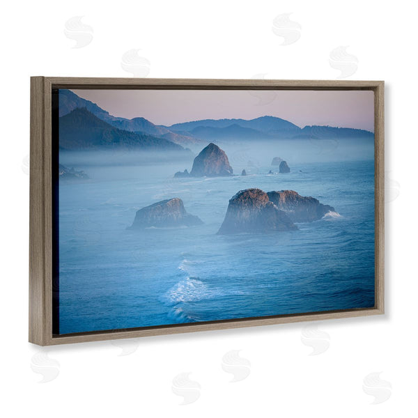 Stupell Industries Marty Hulsebos | Rocks Protruding From Sea Wall Art