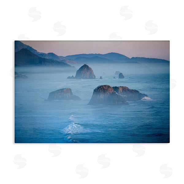 stupell industries Marty Hulsebos | Rocks Protruding from Sea Wall Art