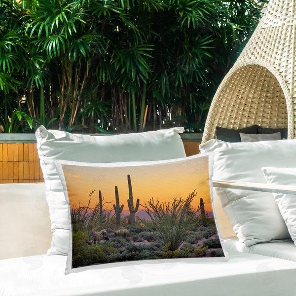 Stupell Industries Marty Hulsebos | Sunset Desertscape Cacti