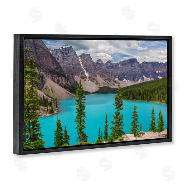 Stupell Industries Marty Hulsebos | Vivid Blue Valley Pond Wall Art