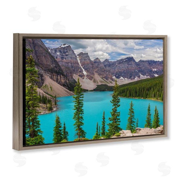 Stupell Industries Marty Hulsebos | Vivid Blue Valley Pond Wall Art