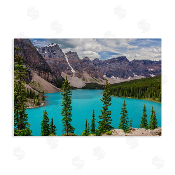 stupell industries Marty Hulsebos | Vivid Blue Valley Pond Wall Art