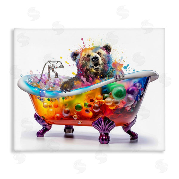 stupell industries Mary Cunningham | Modern Bold Bubble Bath