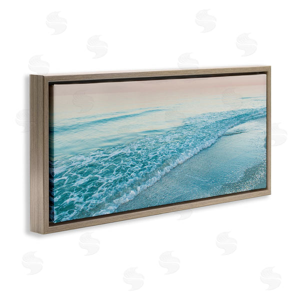 Stupell Industries Mary Lou Johnson | Luminous Sunset Over Beach Wall Art