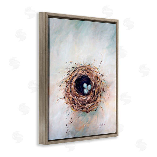 Stupell Industries Mary Sparrow | Bird Nest Triplets Wall Art