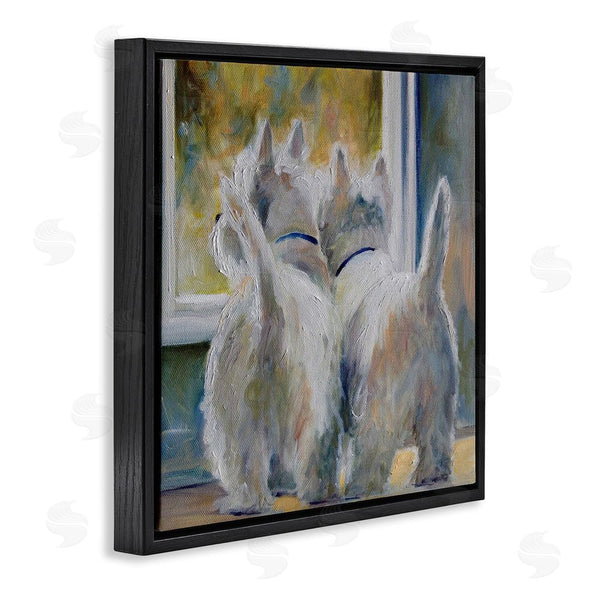 Stupell Industries Mary Sparrow | Five O'Clock Watching Dogs Wall Art