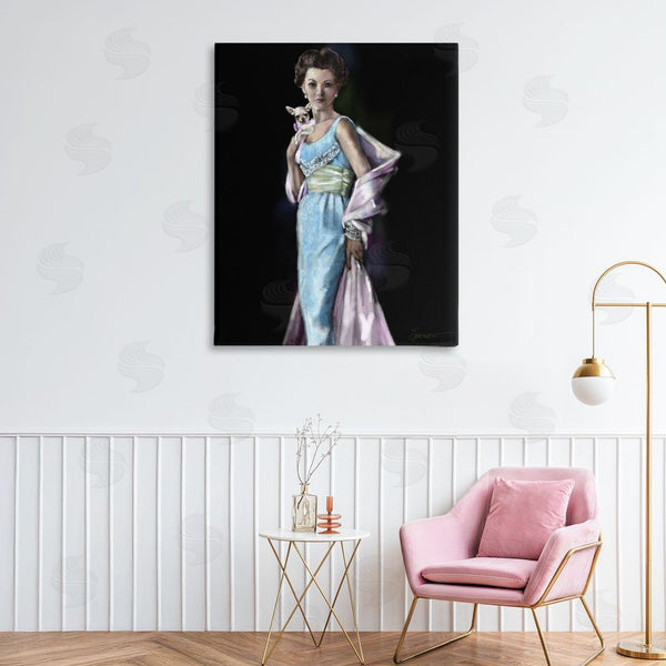 Stupell Industries Mary Sparrow | Friday Night Woman & Chihuahua Wall Art