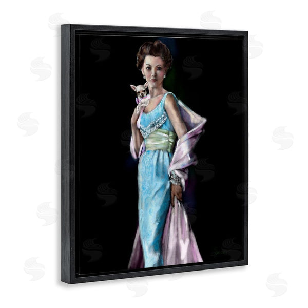 Stupell Industries Mary Sparrow | Friday Night Woman & Chihuahua Wall Art