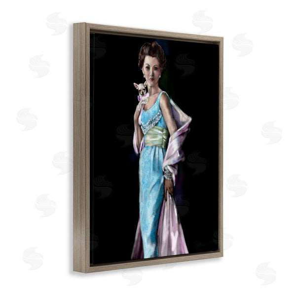 Stupell Industries Mary Sparrow | Friday Night Woman & Chihuahua Wall Art