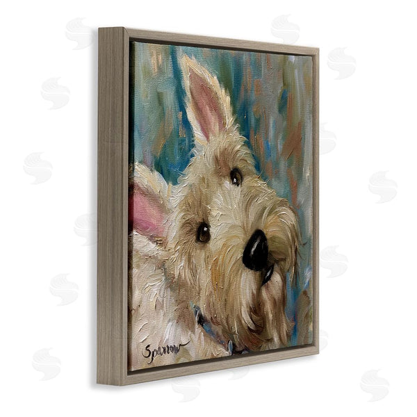Stupell Industries Mary Sparrow | Good As Gold Terrier Wall Art