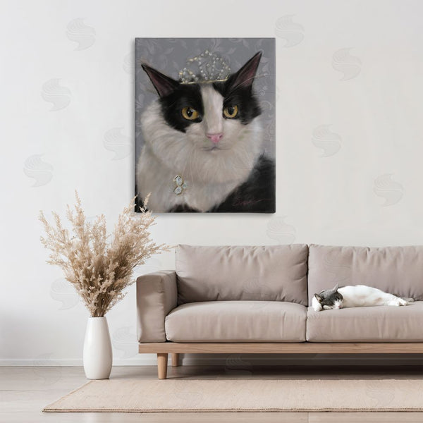 Stupell Industries Mary Sparrow | Little Princess Cat Wall Art