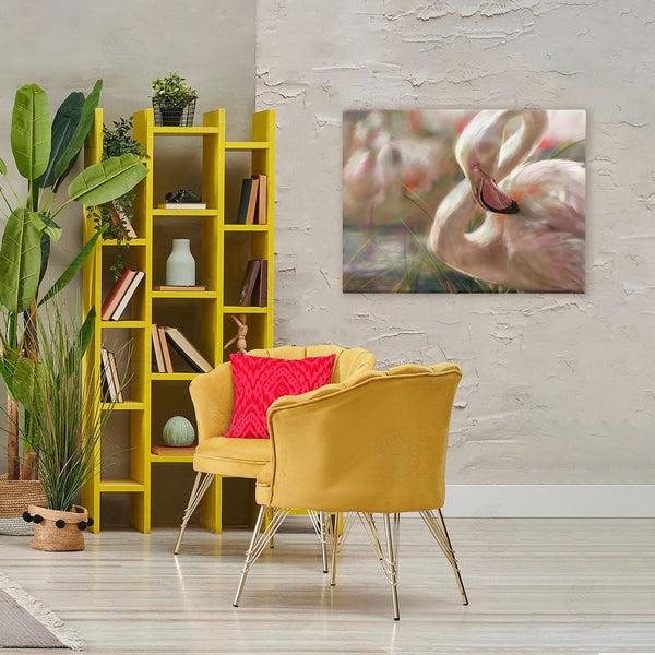 Stupell Industries Mary Sparrow | Preening Flamingo Sunset Wall Art